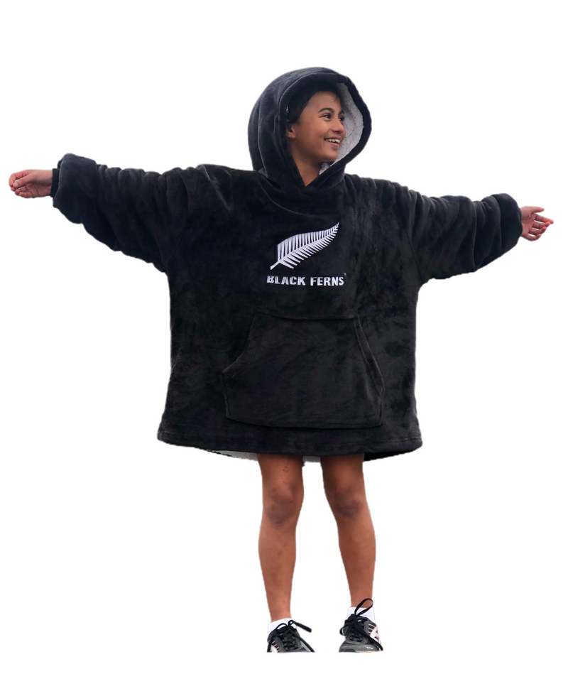 Black Ferns Sherpa Hoodie (Youth)
