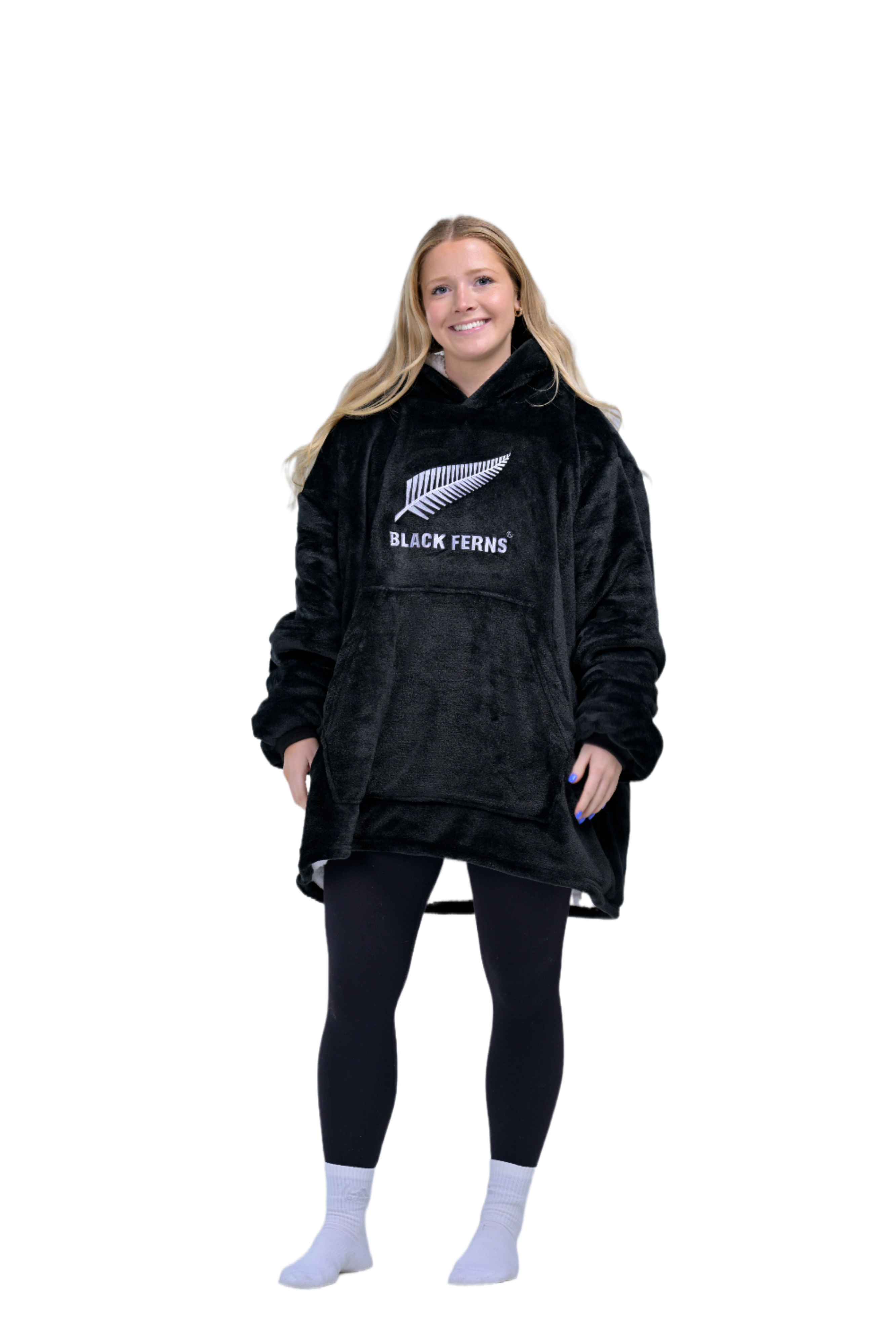 Black Ferns Sherpa Hoodie (Large)