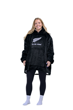 Black Ferns Sherpa Hoodie (Large)